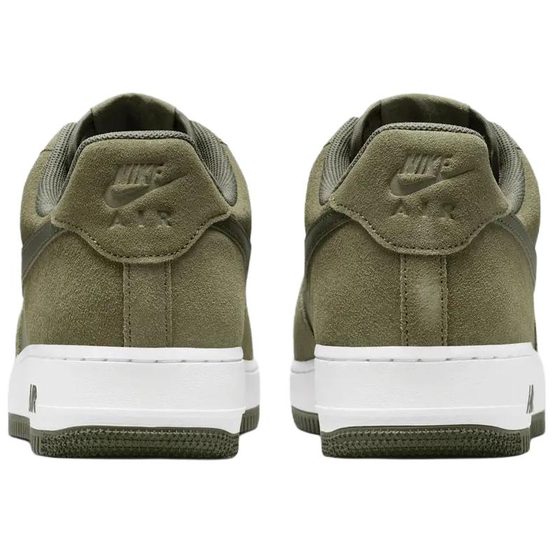 Nike Nike Air Force 1 Замша, Кожаные Скейтбордические Кроссовки Мужские Зеленый Белый IB6388-200