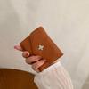 2025 New Women's Wallet Women's High-end Short Wallet Student Women's Card Bag Ins Women's Wallet Change Card