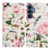For Samsung Galaxy M36 5G Case Pattern Printing Wallet Stand Flip Leather Phone Cover with Strap