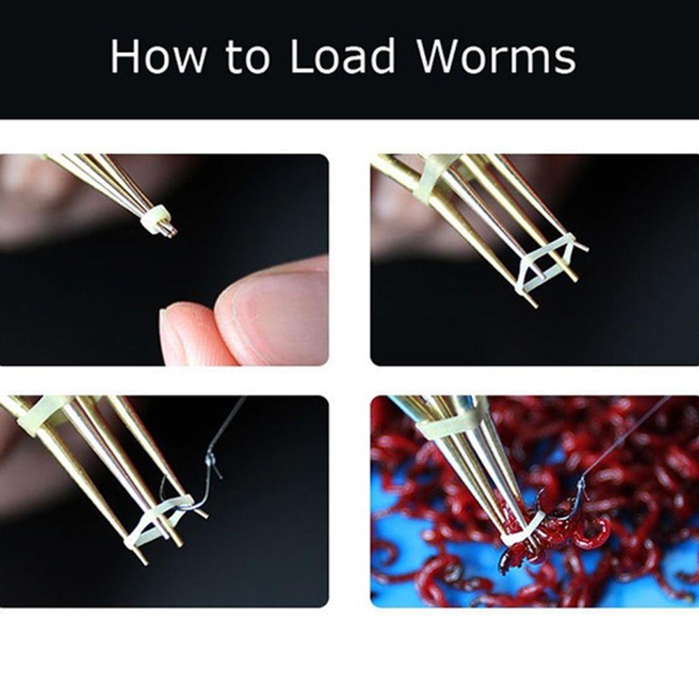 Angleworm Рыболовная приманка Нагрузка на дождевых червей Карп Пеллеты Плоскогубцы Приманка Bander Зажим для мотыля Зажим для приманок
