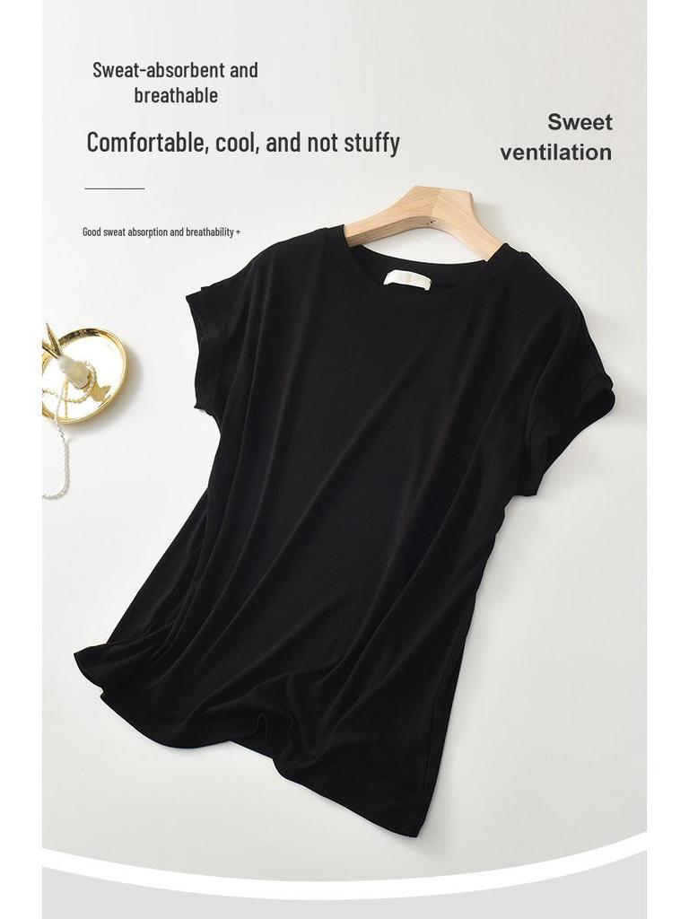 Новый шикарный топ с рукавами «летучая мышь» в корейском стиле