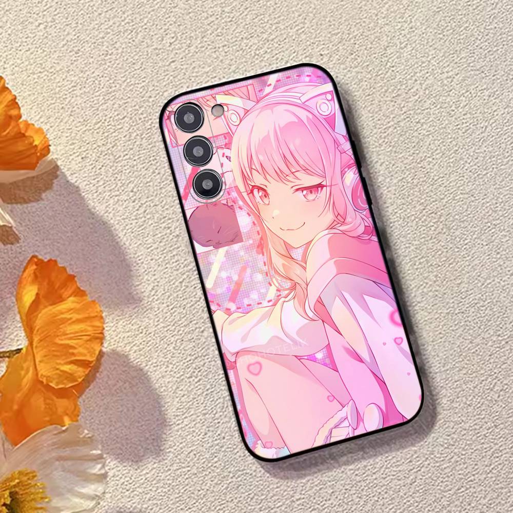 Project SEKAI Игра Акияма М-Мизуки Чехол для телефона Силиконовый Мягкий Для Samsung Galaxy A73,A72,A71,A70,A53,A52,A51