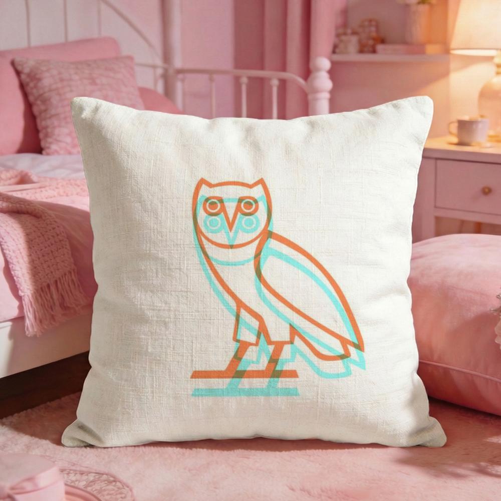 Drake Brand OOvOs Cushion Cover Premium Comfort Reversible Pillow Cove Two in One Design for Any Room Car Interior