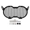 Motorcycle Headlight Protection Grille Metal Headlamp Grill Cover Mesh Guard Replacement for Ducati