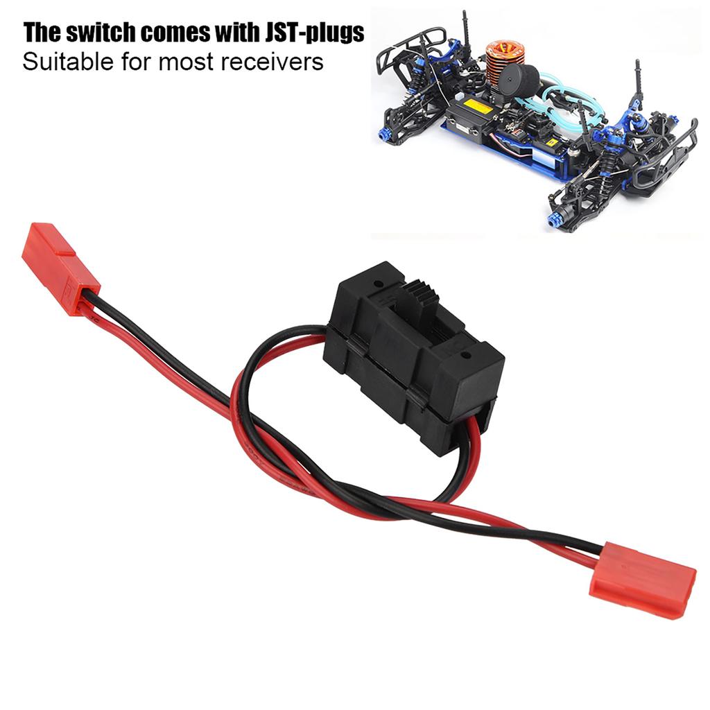 Nitro Electric RC Car RX Receiver Switch Onoff с разъемом JST для грузовика HSP 110 18