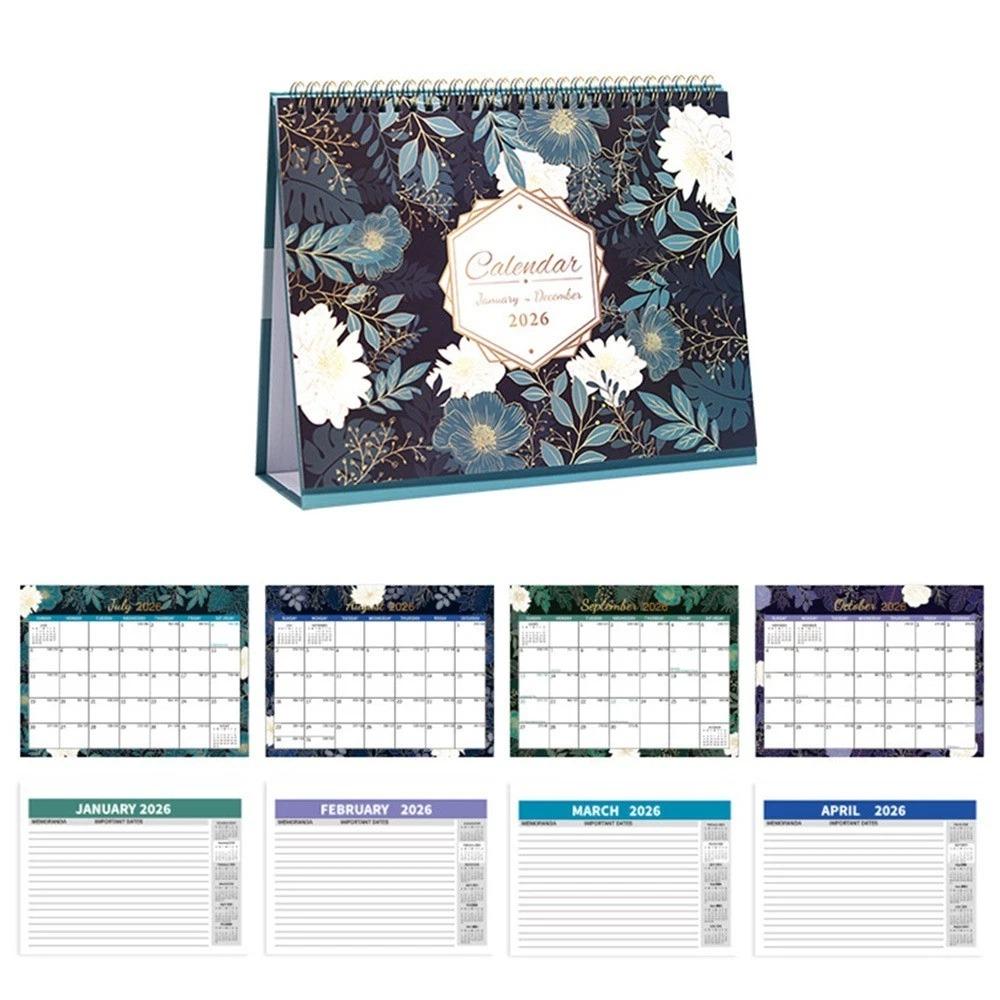 Printing Mini Calendar To Do List Daily Planner 2026 Schedule Planner  Desktop Decorations