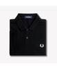 Fred Perry [M6000] Однотонная рубашка Fred Perry - Черный/Белый M6000-350
