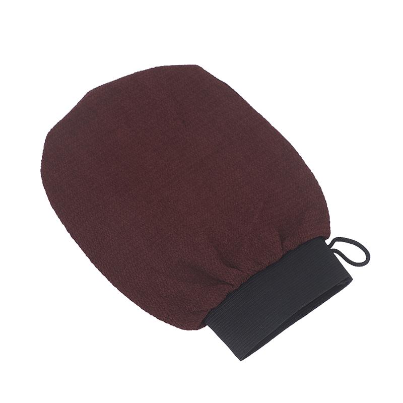 Двусторонняя рукавица-скраб для хаммама Волшебная перчатка для пилинга Отшелушивающая рукавица для удаления загара