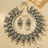 Серьги-кисточки из жемчуга от Meier винтажный средневековый стиль серьги-клипсы ожерелье