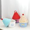 Cotton Rope Woven Desk Organizer House Shape Snack Toys Organizer  Vanity Table Study Room