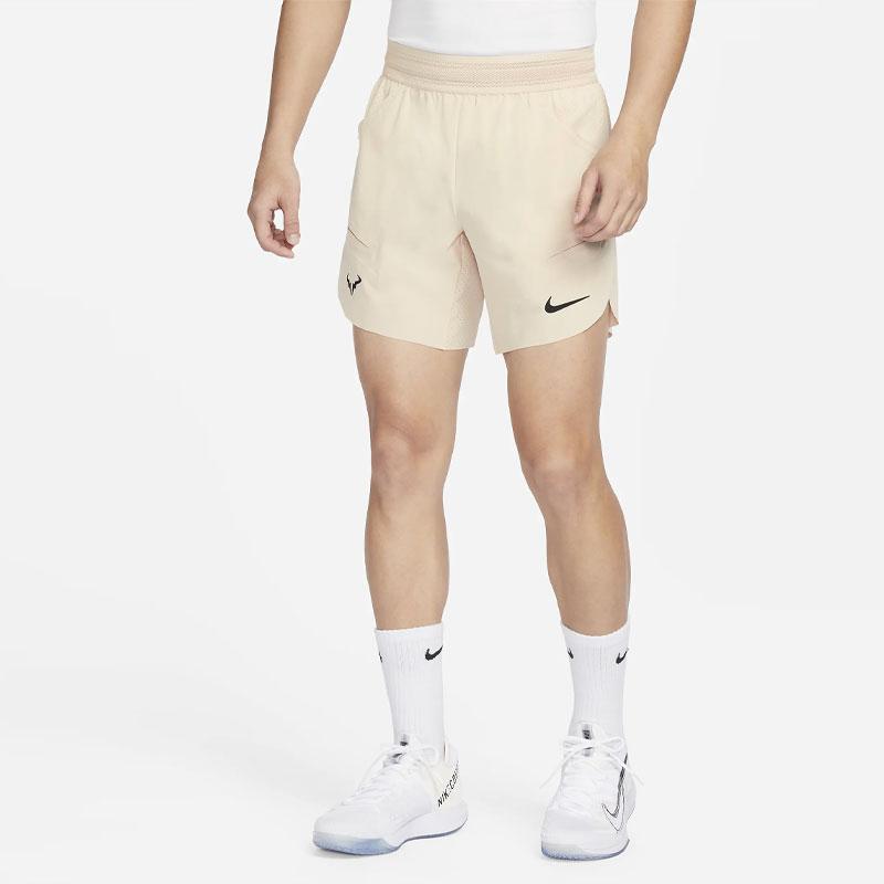 Nike Мужские однотонные спортивные шорты Rafa Dri-FIT ADV с прямыми штанинами Sandstorm DV2882-126
