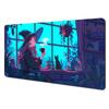 Cute Witch Illustration Design large Mouse Pad Desk Mat pc accessories Gaming pad office rug Mouse carpet Anime Girl mouse mat