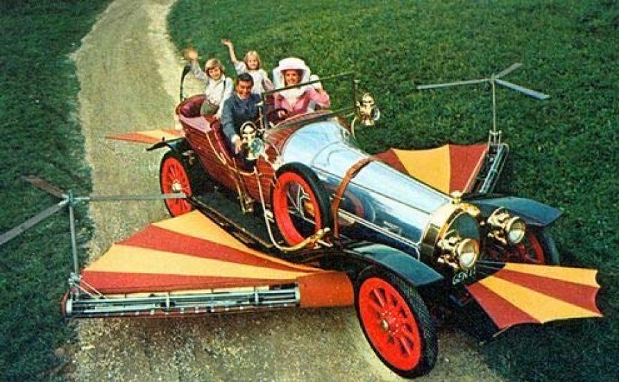 Corgi Chitty Chitty Bang Bang Mini Car CHITTY CHITTY BANG BANG 1968 50-я годовщина Super Ponkotsu Car 2018 1/45 [Предмет]