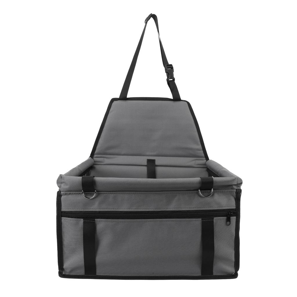 Автокресло для питомца, ткань Оксфорд, водонепроницаемое покрытие, нескользящая подкладка, сиденье безопасности для собаки с регулируемым ремнем для питомцев весом до 10 кг