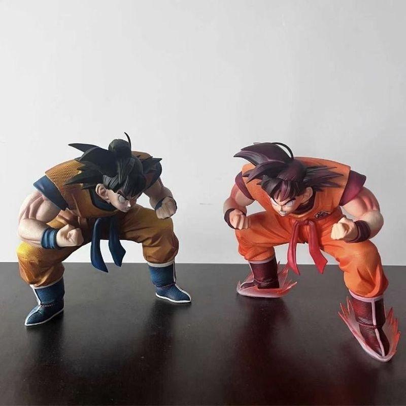 Аниме Dragon Ball Z Фигурка Действия DBZ Фигурка Сон Гоку Супер Сайян Модель Игрушки Манга SSJ Фигурки 17см ПВХ GK Статуя Украшение