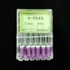 5 коробок стоматологических инструментов, эндодонтические инструменты для корневых каналов, H-файл, 21 мм, K, 21 мм, эндодонтические инструменты из нержавеющей стали, стоматологическая стоматология, одонтология