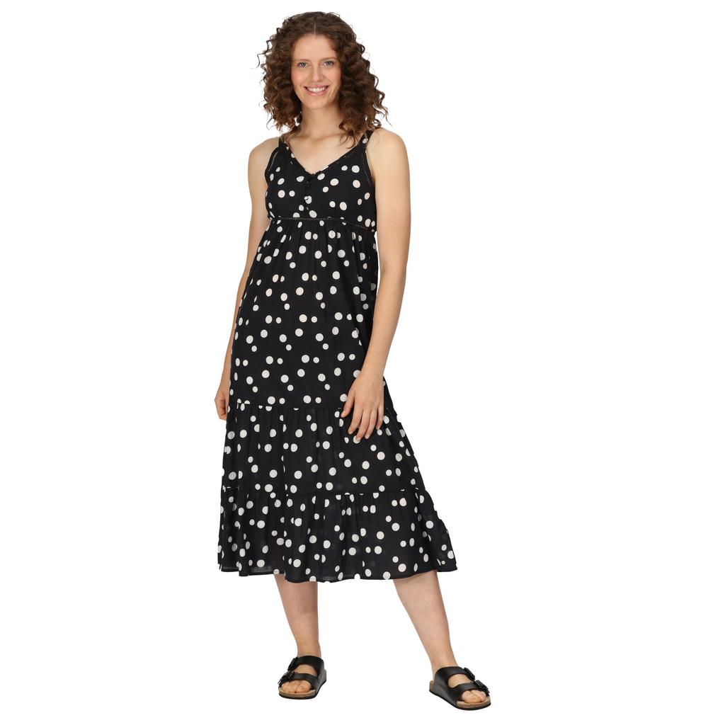 Regatta Womens/Ladies Gazania Polka Dot Lightweight Casual Dress