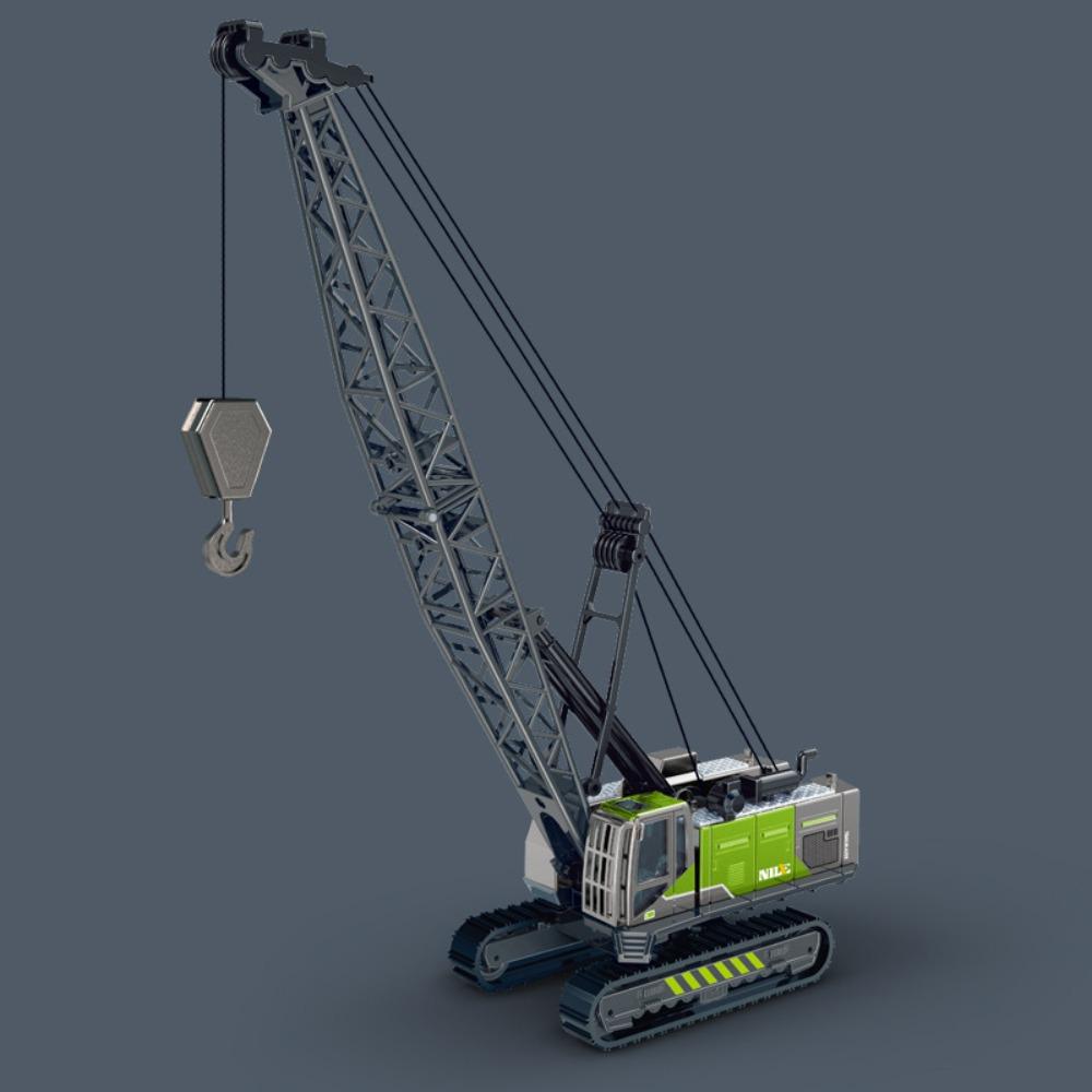 Цинк цинковый сплав литой кран грузовик игрушки моделирование транспортное средство экскаватор инженерия модель автомобиля дети студент