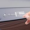 TVE4  4/10pcs 3D Metal Car Interior Dekoration Stickers Badges for Mercedes Benz W177 W247 W176 W212 W213 CLA Car Styling