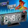 New Dual Alarm Clock Projection Electronic Clock LED Mirror Mirror Large Screen Alarm Clock