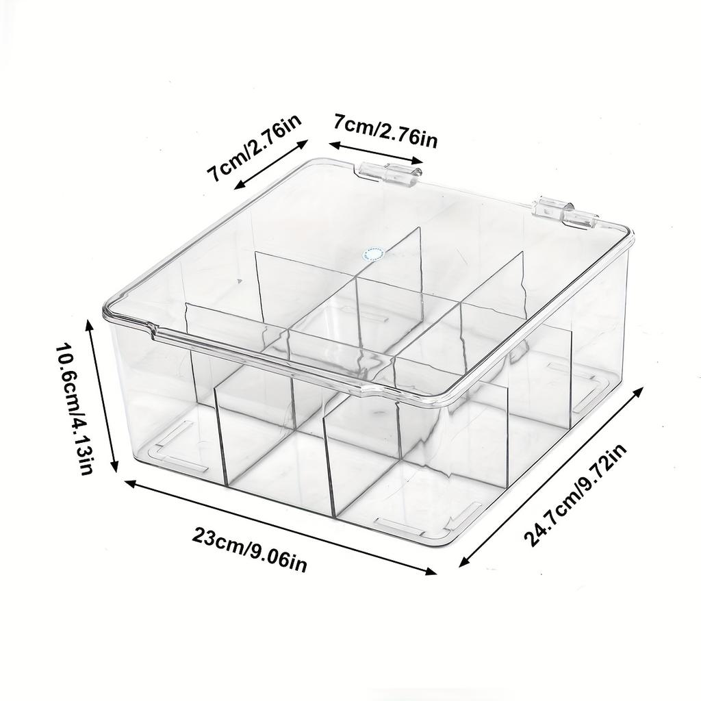 1pc transparent/semi transparent black flip cover toy car model storage box, large capacity suitable for Hot Wheels display box