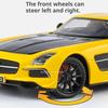 Scale 1:24 SLS 300SL Alloy Sports Car Model Toy Wheel Steering Doors Opened Vehicles Models Metal Diecast Boys Ornaments