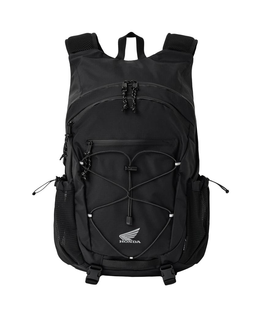 Phyps Мотоцикл Honda String Крыло Логотип Рюкзак Черный