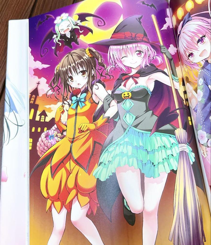 [USED] Trouble TOLOVE-Ru Darkness Venus Illustration Collection