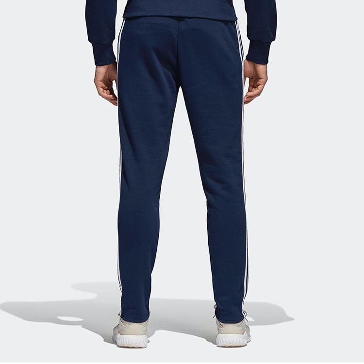 adidas Спортивные штаны Essential с 3 полосками, мужские штаны, темно-синие CW3883