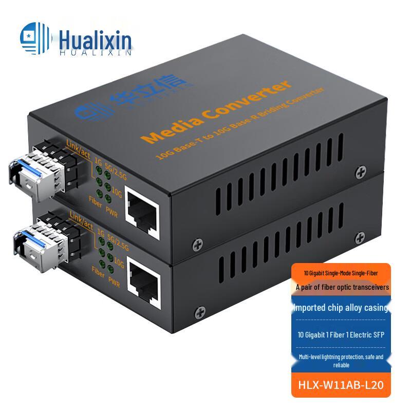 HUALIXIN Fiber Optic Converter & Rack Systems