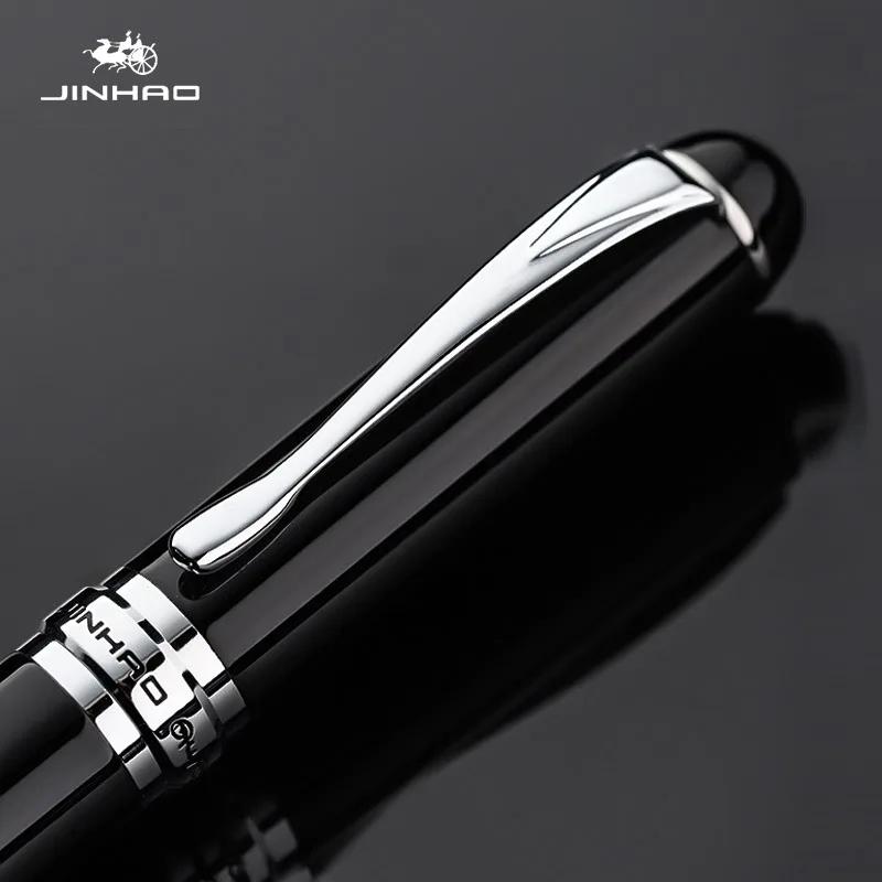 Перьевая ручка Jinhao X750 Iraurita Полностью металлическая клипса Роскошные ручки Подарок студенту Канцелярские товары Офисные школьные принадлежности Ручки для письма
