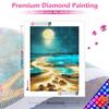 HuaCan Алмазная картина DIY Kit Пейзаж Картина Полный AB Круглый Дрель Мозаика Пейзаж Картины Стразы Вышивка Искусство Ремесло Домашний Декор Стены