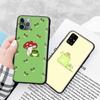 Чехол A-142 с милой лягушкой для Samsung S24 S23 S22 S21 FE Ultra Xiaomi Redmi Note 13 12 11 iPhone 14 15 Pro Max OPPO A12 Reno VIVO A15