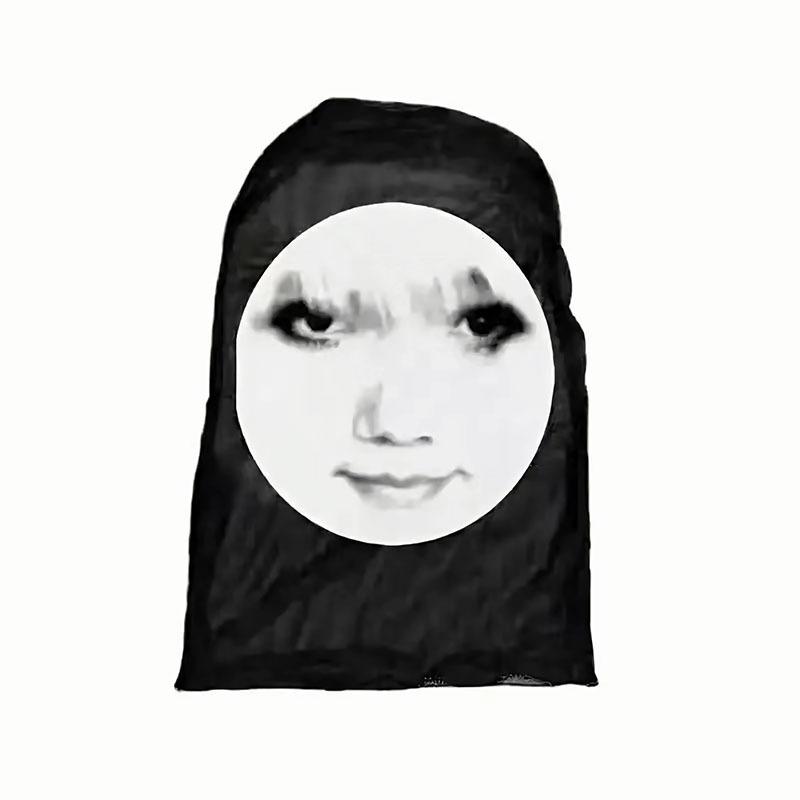 Смешная Маска Макет Смешное Лицо Маскарад Повязка на Голову Маска на Все Лицо Хэллоуин Косплей Домашняя Вечеринка Маска на Хэллоуин