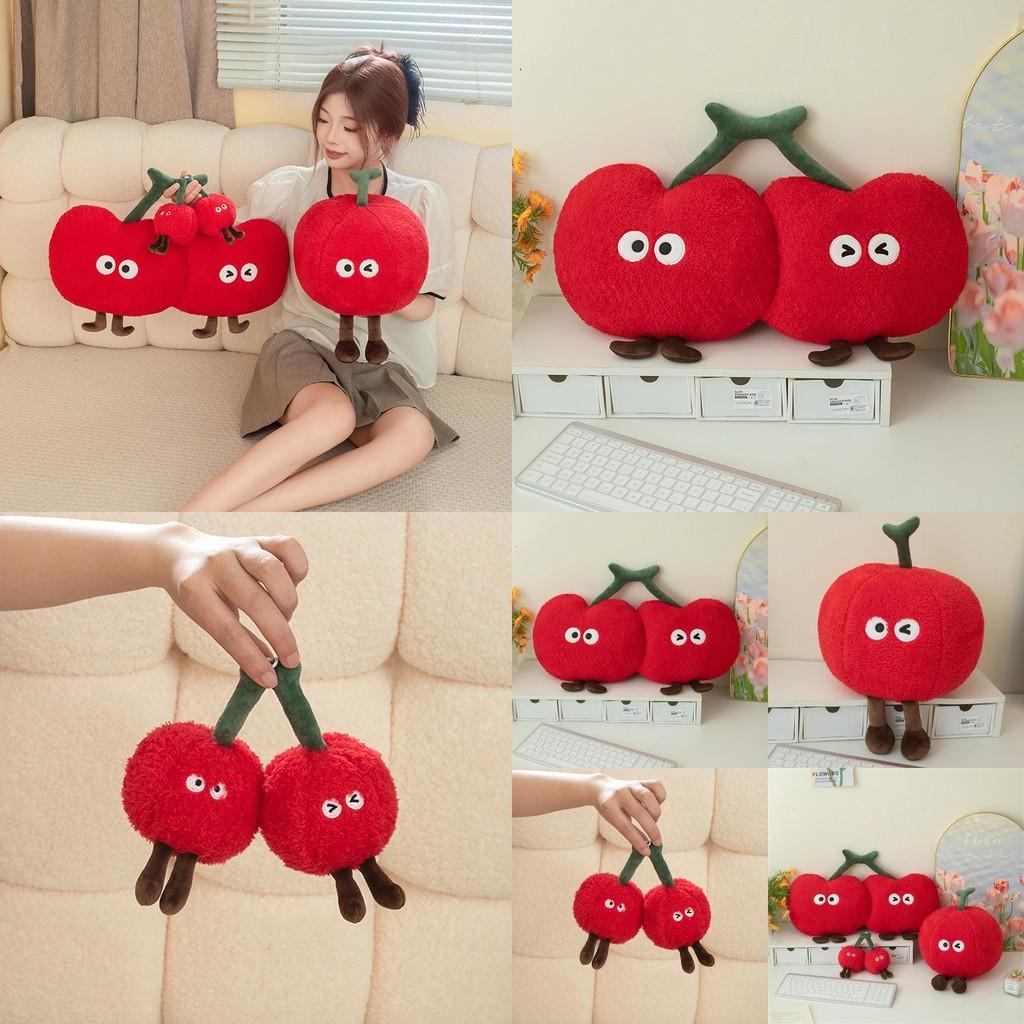 Cherry Character Plush Doll Pillow Doll And Keychain For Gift And Collection