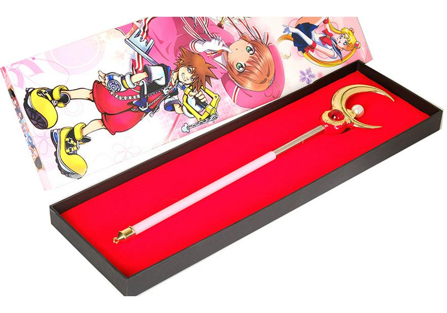 Usagi Tsukino's Extra Large Sailor Moon Retractable Alloy Wand Prop