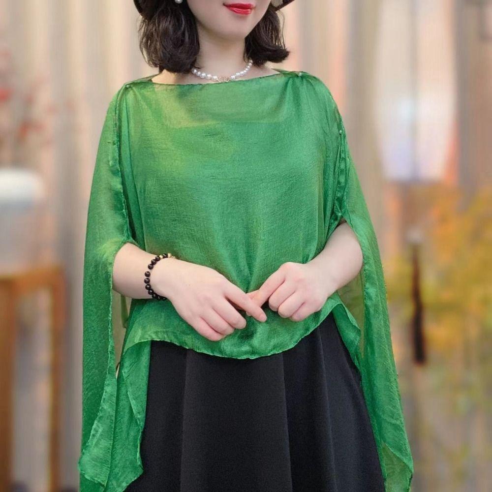Chiffon Women Shawl Pure Color Cardigan Shawl New Fashion Fashion Scarf Women Girls