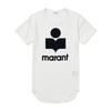 ISabelle Marant TS0004fa A1n09e 20wh Koldi Coldy Льняная Женская S Короткий Рукав Футболка