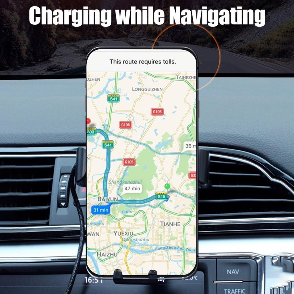 Car Phone Holder Wireless r Fast Charging Wireless Car Socket r Holder Mobile Phone Holder Driving