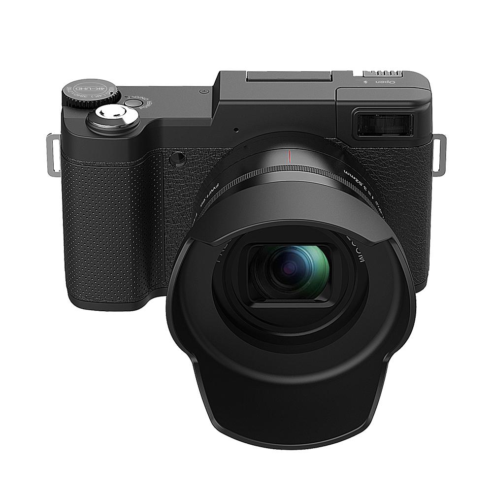 Цифровая камера 4K 48 МП с автофокусом, компактная камера с аккумулятором и вспышкой, камера типа "наведи и снимай", 3,0-дюймовый IPS-экран для фотографии
