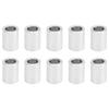 10Pcs Aluminum Alloy Spacer Round Unthreaded Standoff Support Accessories Outer Diameter 6mmLong
