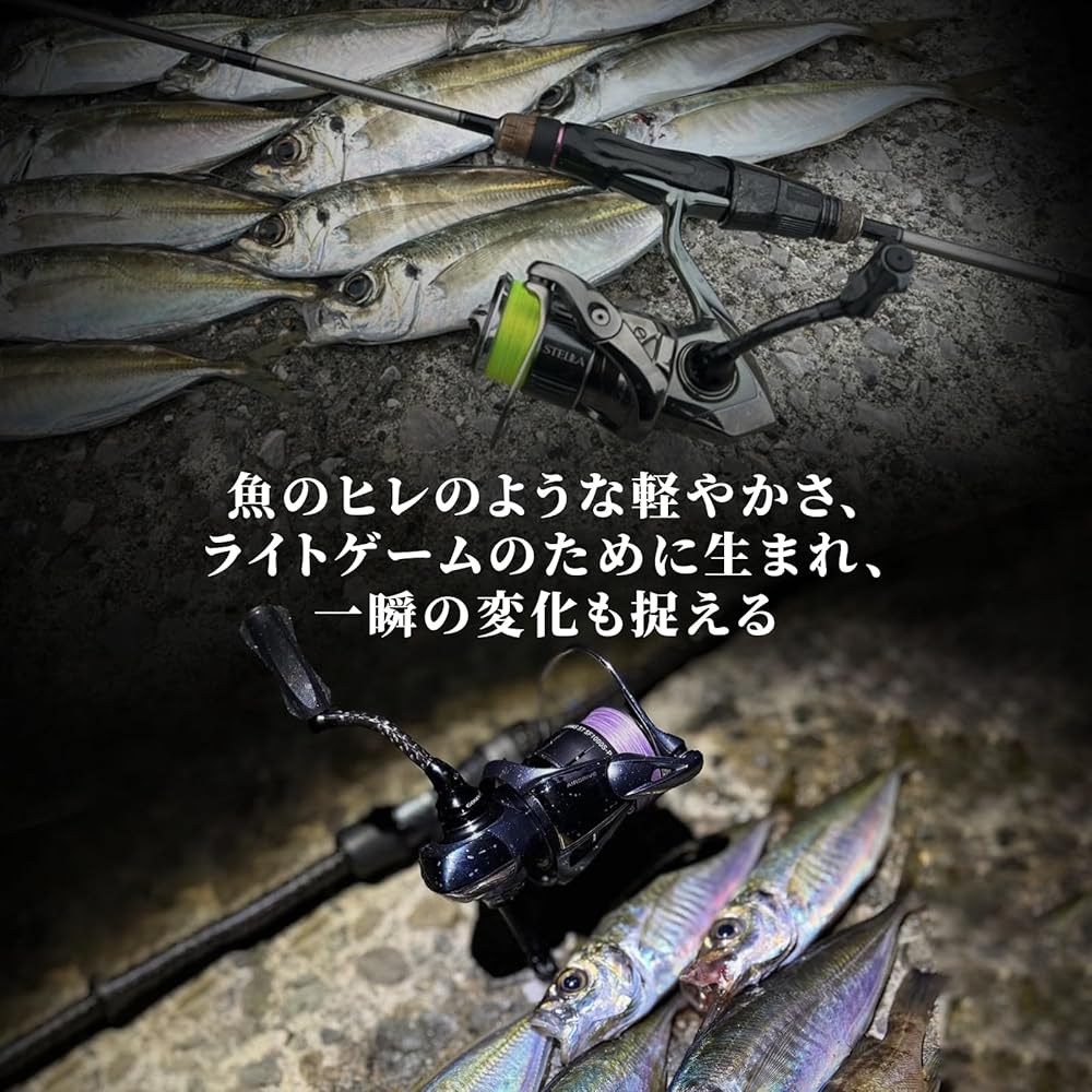 Gomeksa Reel Handle Lightweight Carbon CraftFin 35/40/45 Shimano (SHIMANO) Daiwa (DAIWA) Spinning...