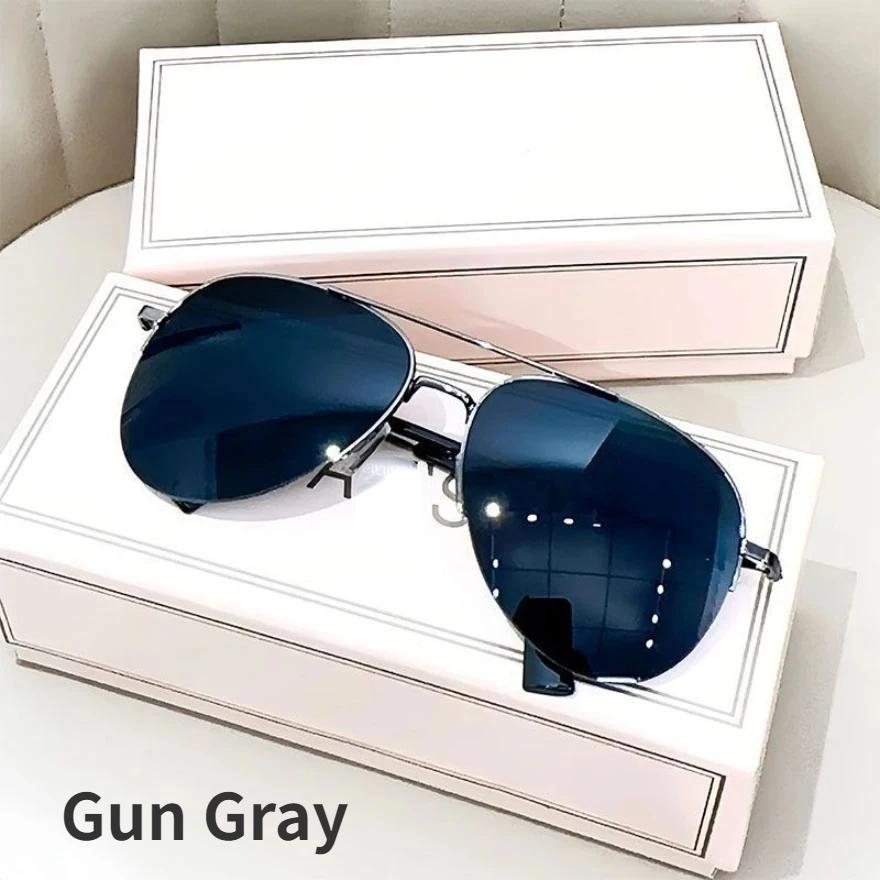 2024 модные мужские новые крутые солнцезащитные очки персонализированные женские солнцезащитные очки для вождения и езды на велосипеде солнцезащитные очки-пилоты