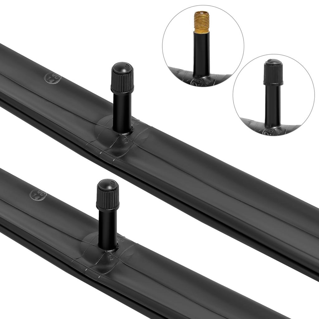 YunSCM 2-камерная настенная камера с клапаном для велосипеда 26, камера 26, камера 26, велосипедная камера 26, камера для покрышки 26, камера для покрышки 26 штук, толщина 1,95, американский стандарт 32 мм, 26