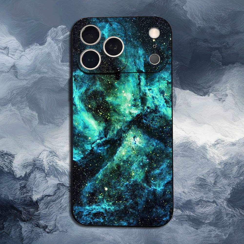 Космос Для Галактики Вселенной Для iPhone 13,16,11,14,17,12,15,Plus,Pro Max,XS,X,XR,SE,Mini,8,7,Чехол Для Телефона Мягкий Силикон Черный