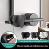 Silicone Punch-Free Anti-Collision Door Handle Stopper for Bathroom