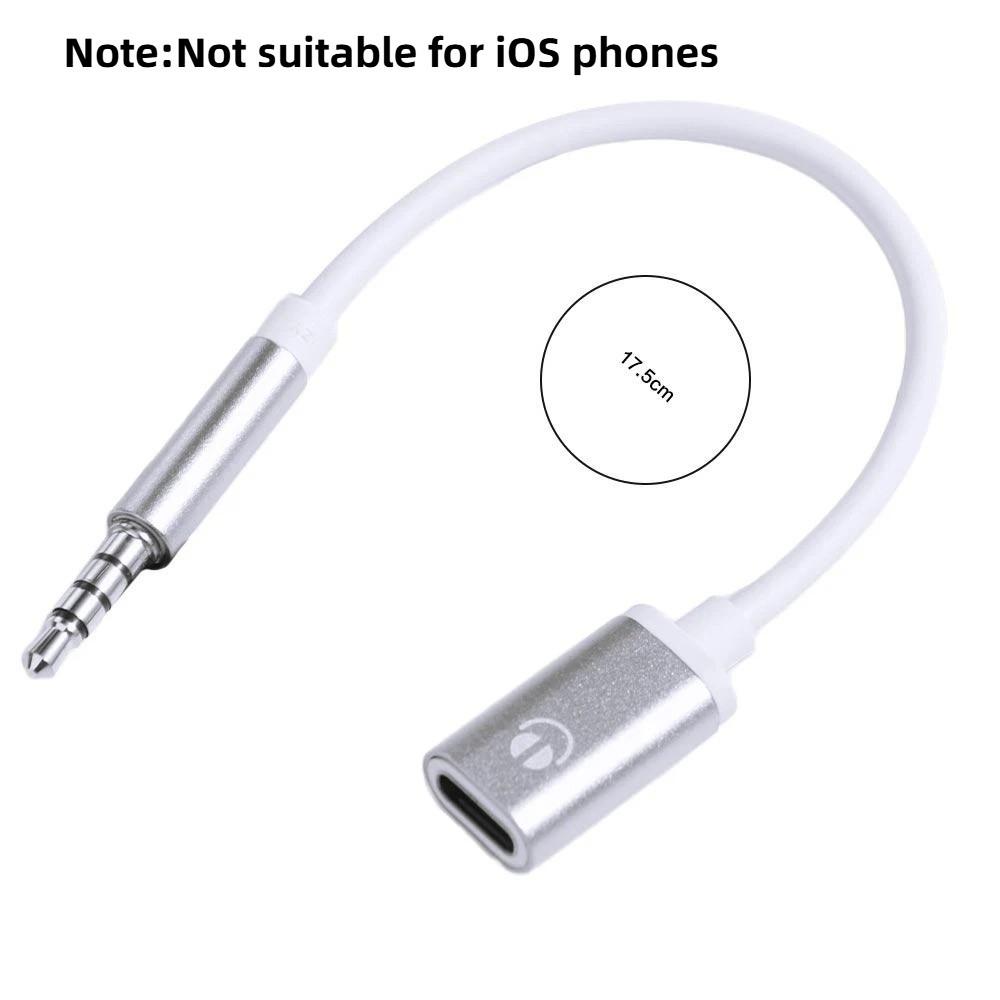 Конвертер для наушников Type-C в разъем 3,5 мм, преобразователь 3, 5 мм в адаптер типа C, аналоговые наушники