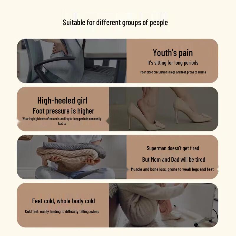 Breo Foot3 Electric Foot and Leg Massager CN plug (adapter included)