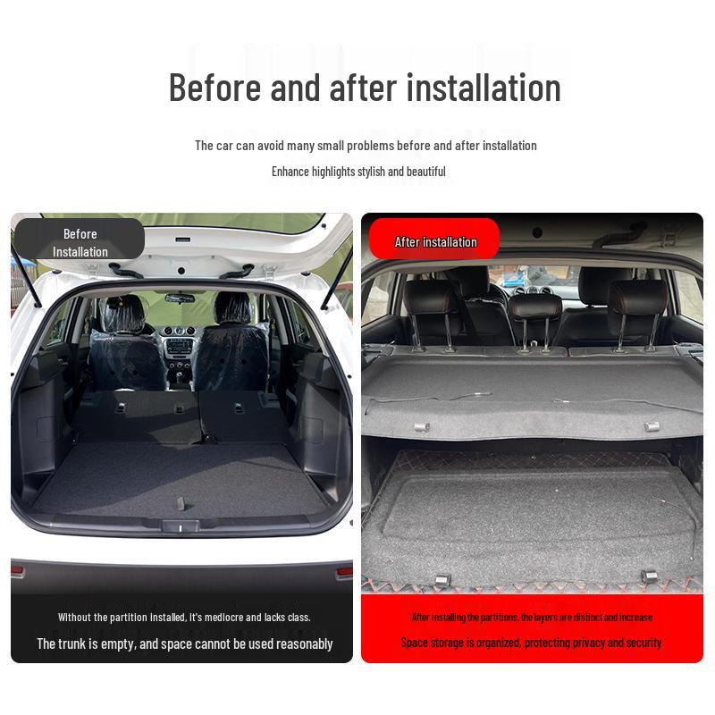 Перегородка багажника и полка для хранения солнцезащитного козырька Suzuki Vitara.