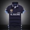 Новая мужская футболка с коротким рукавом Rl Racing, смесь хлопка, удобная, классический дизайн